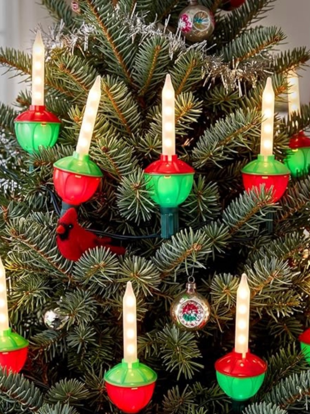 7.5FT LED Christmas Bubble Lights